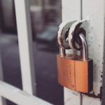 locked gate door