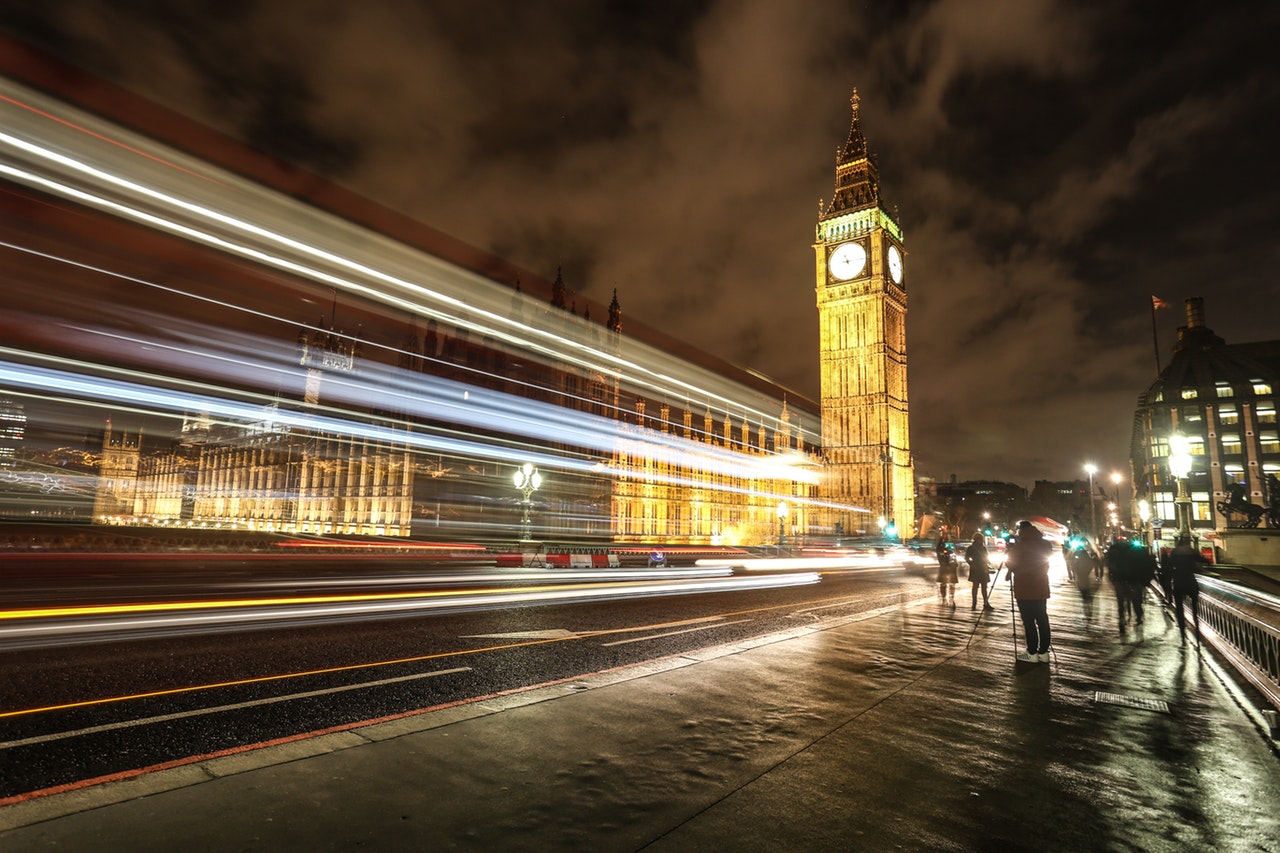 Big Ben at night