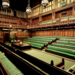 The House of Commons completely empty
