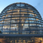 The dome of the Reichstag parliament building
