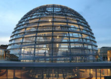 The dome of the Reichstag parliament building