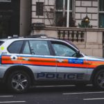 UK police jeep