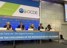 Panel of speakers at the OECD