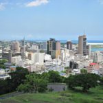 A skyline image of Port-Louis, the capital of Mauritius