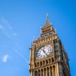 Big ben blue sky