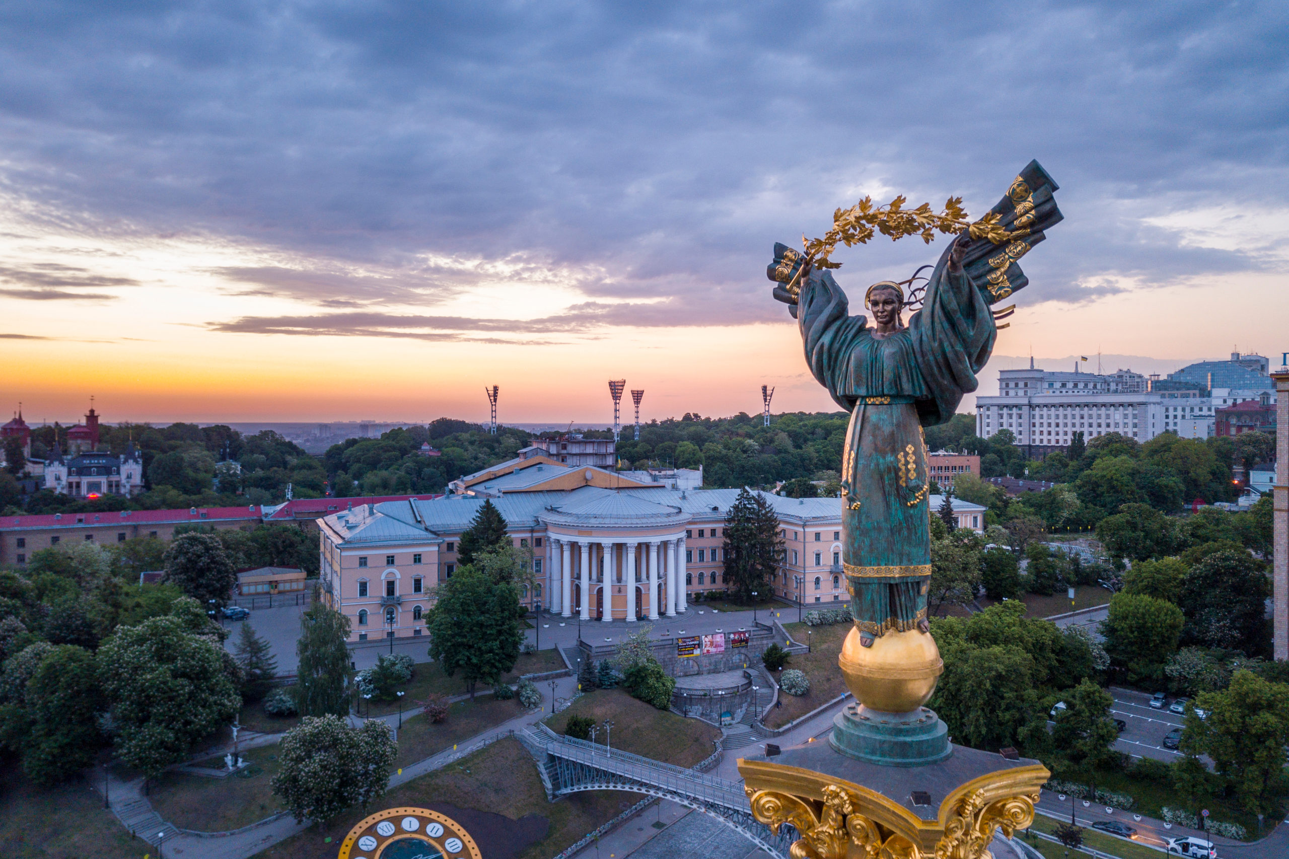 The Independence Statue, Kiev